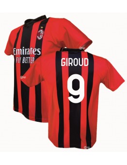 Maglia Giroud 10 Ac Milan 2021/22  bimbo adulto replica ufficiale Autorizzata